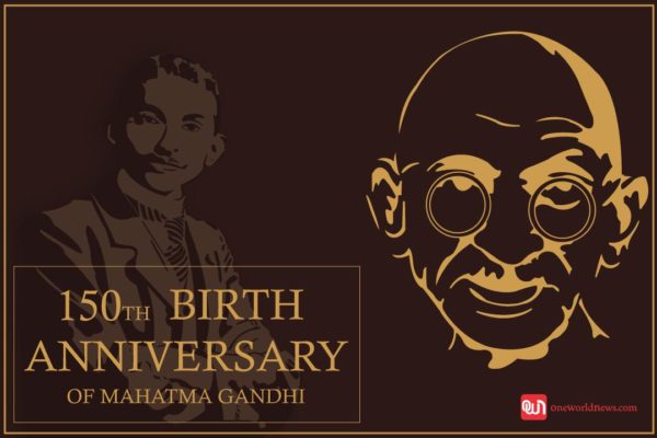 150th birthday of Mahatma Gandhi