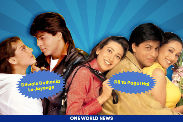 Romantic Films of SRK