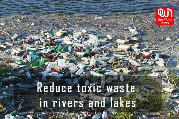 Reduce toxic waste in River and lakes