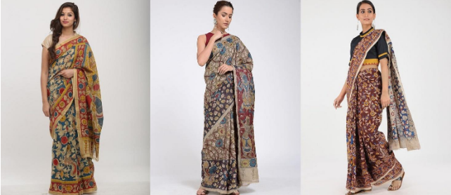 Kalamkari Saree