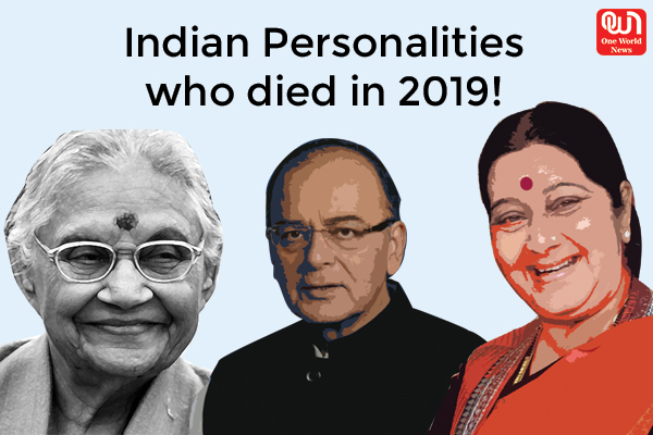 indian personalities died in 2019