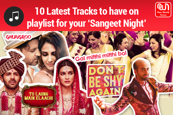 best songs for sangeet