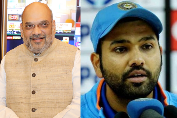 Amit Shah- Rohit Sharma