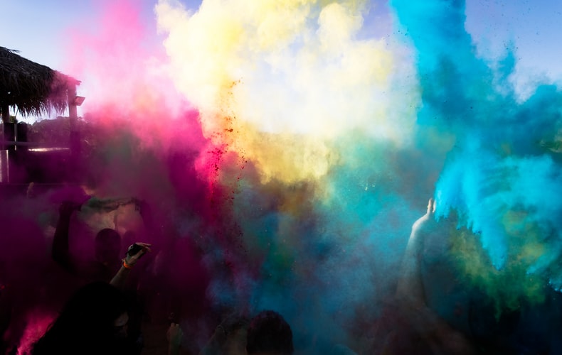 Vibrant Holi Events happening