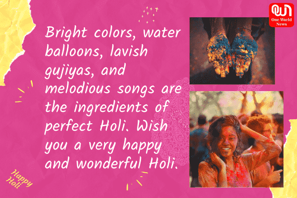 Holi messages