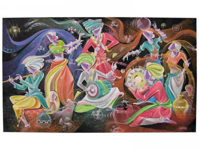 Swati Pasari painting