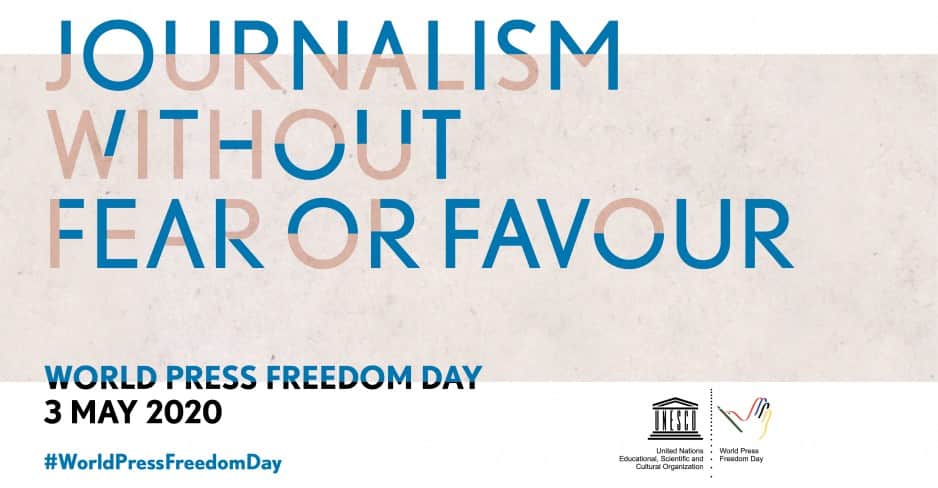 press freedom day 2020