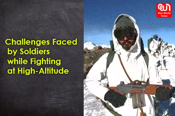 challenges faced by army at high altitude