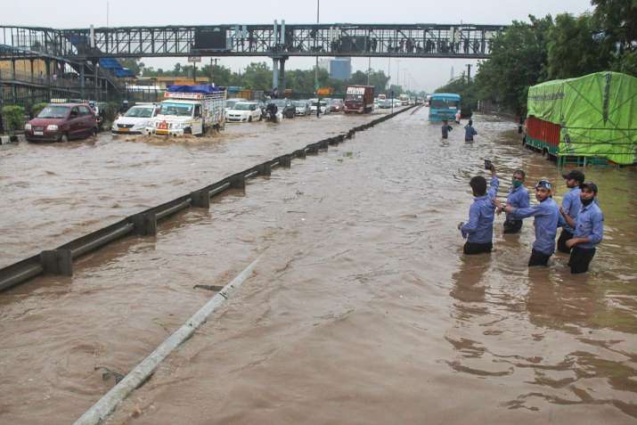 gurugram water logging