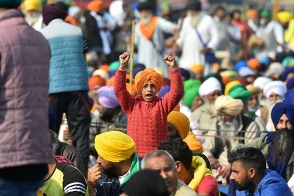 farmers protest