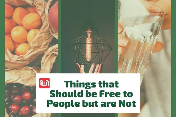 things that should be free