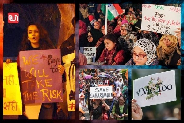 protests by women in india