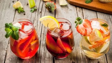 Summer cooler drinks