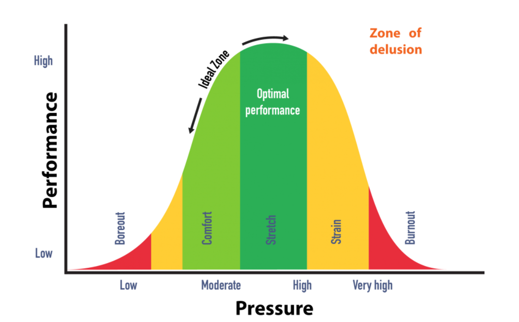 Performance, Pressure and stress