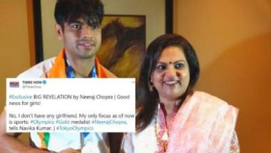 Navika Kumar And Neeraj Chopra