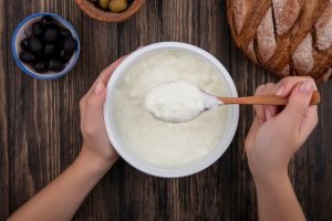 Curd as probiotic food