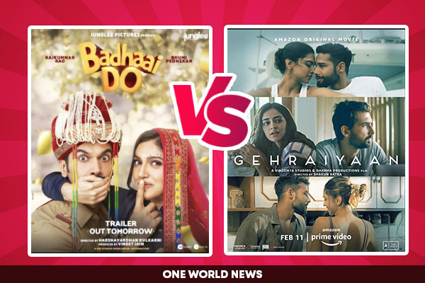 Badhaai Do VS Gehraiyaan