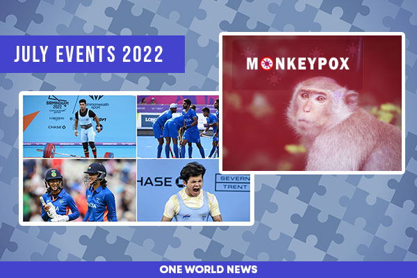 July 2022 events