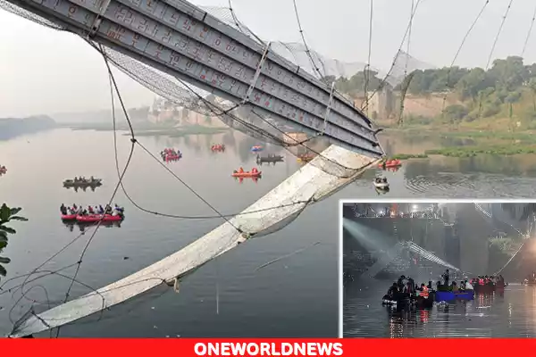 Gujarat bridge collapsed