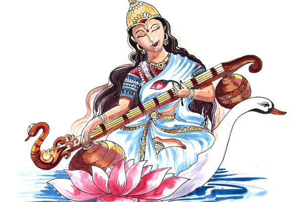 Goddess Saraswati