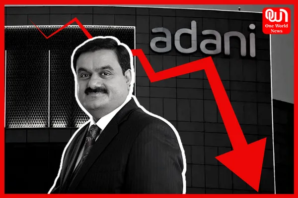 fall of adani