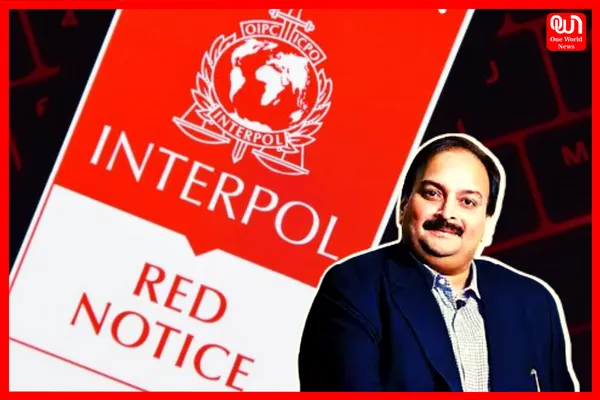 Red Notice Against Mehul Choksi