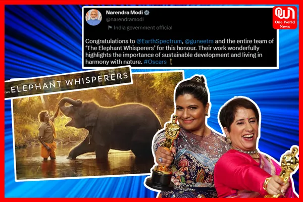 The Elephant Whisperers roar at Oscars 2023