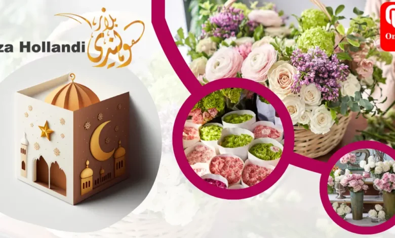 Buying Flowers for Celebrating Eid
