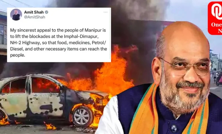 Amit Shah asks groups in Manipur to keep peace