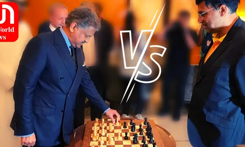 Keyword Chess Grandmaster vs. Mahindra Group Chairman