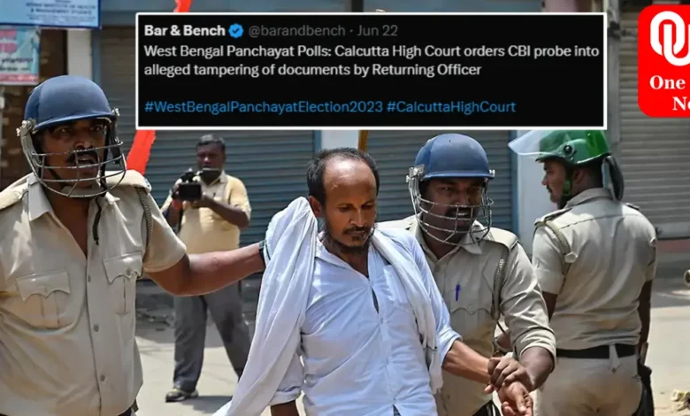 CBI Probes West Bengal