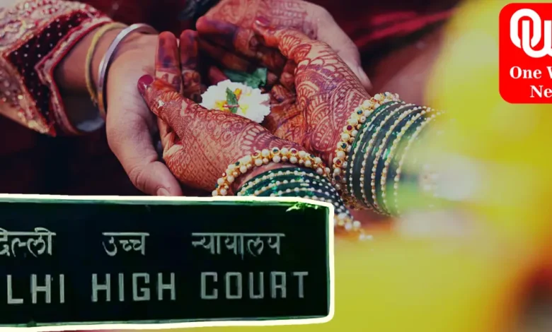 Delhi HC matrimonial disputes