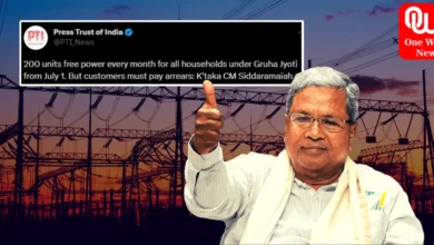 Siddaramaiah Announces 200 Units of Free Electricity