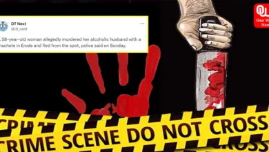 Erode Woman Kills Alcoholic Husband (1)