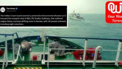 Indian Coast Guard Rescues 36 from Research Vessel