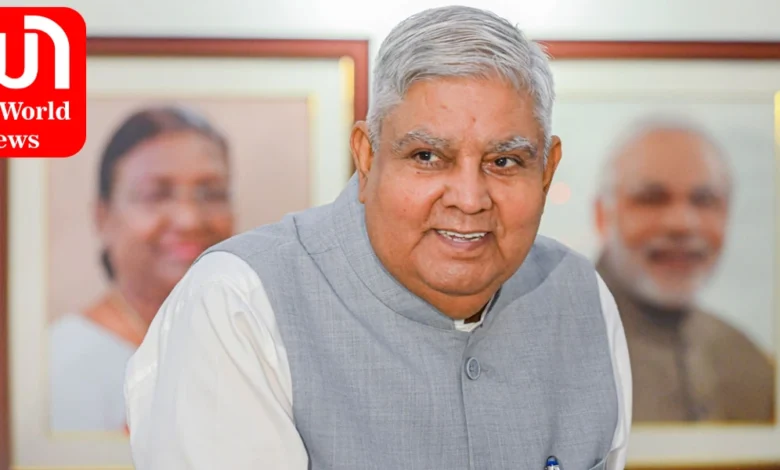 Jagdeep Dhankhar Stresses Decorum And Discipline