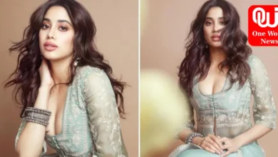 Janhvi Kapoor wears kurta and palazzo set for Bawal promotion