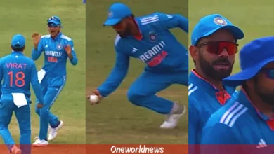 Kohli's Jaw-Dropping one-handed stunner