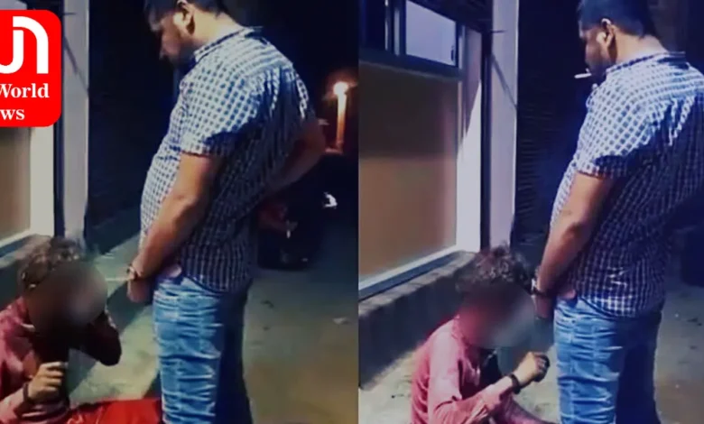 Man Arrested for Urinating on Tribal Youth: Congress Alleges BJP Connection