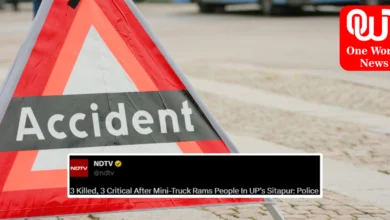 Mini-truck rams into people in UP’s Sitapur, 3 killed and 3 critically injured