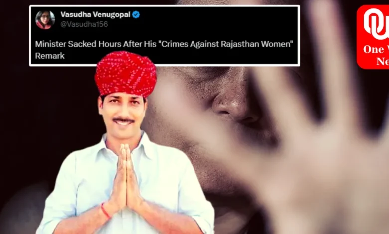 Minister Sacked for Remarks Controversy Over Women's Safety