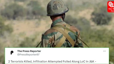 Operation Bahadur Foils Infiltration, 2 Terrorists Killed