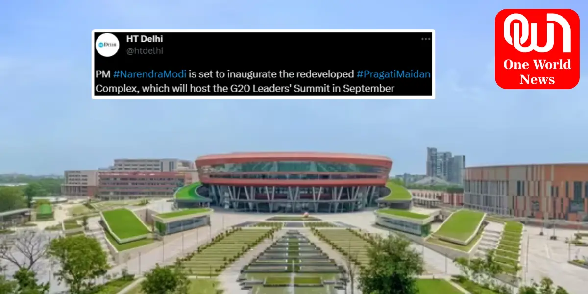 PM Narendra Modi to inaugurate the Redeveloped ITPO complex in Delhi on Wednesday.