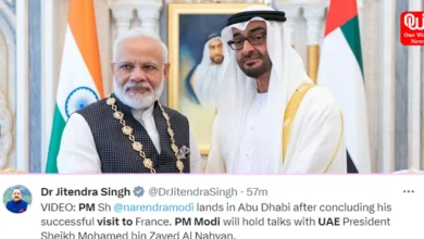 PM Modi Visits UAE After France Visit