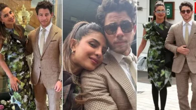 Priyanka Chopra and Nick Jonas serve major fashion inspiration in stylish attires at the Wimbledon Tennis Championship