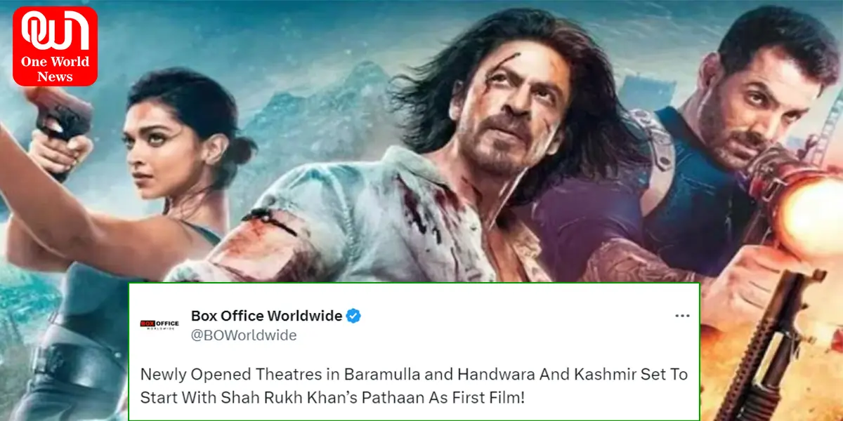 Shah Rukh Khan’s Pathaan is the first film to be screened in Baramulla and Handwara