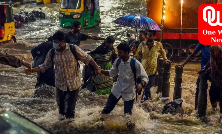 Telangana On Red Alert State of Rain Across India