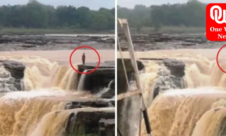 Video Viral Girl Jumped Off Chitrakote Waterfall