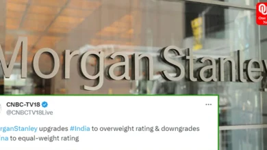 India Overweight China Equal Weight Morgan Stanley