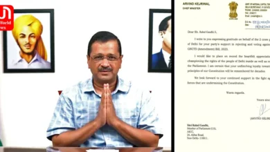 Kejriwal thanks Rahul Gandhi, others for voting against the services Bill
